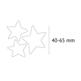 Soft stars wall sticker