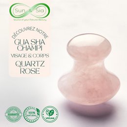 Champi Gua Sha en Piedra Natural | 3 modelos para elegir