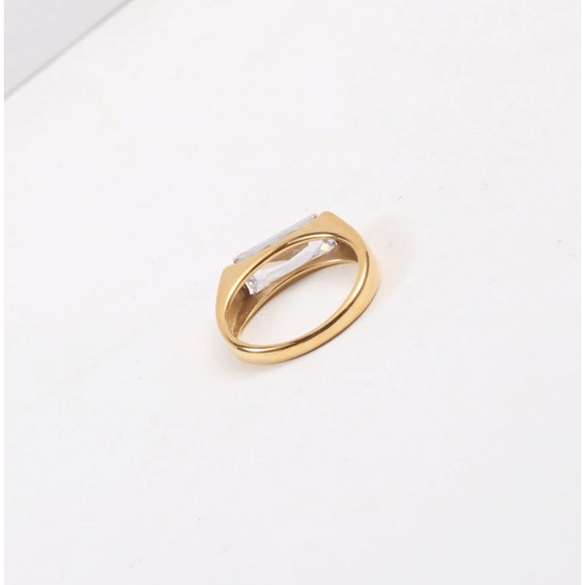 Aloysha - Baguette Diamond Ring