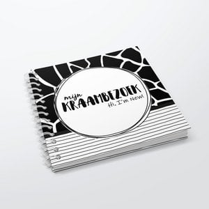 Fill-in book SilliBeads - My Maternity Visit Fill-in book - Hardcover Wire-o (SERIES BLACK/WHITE)