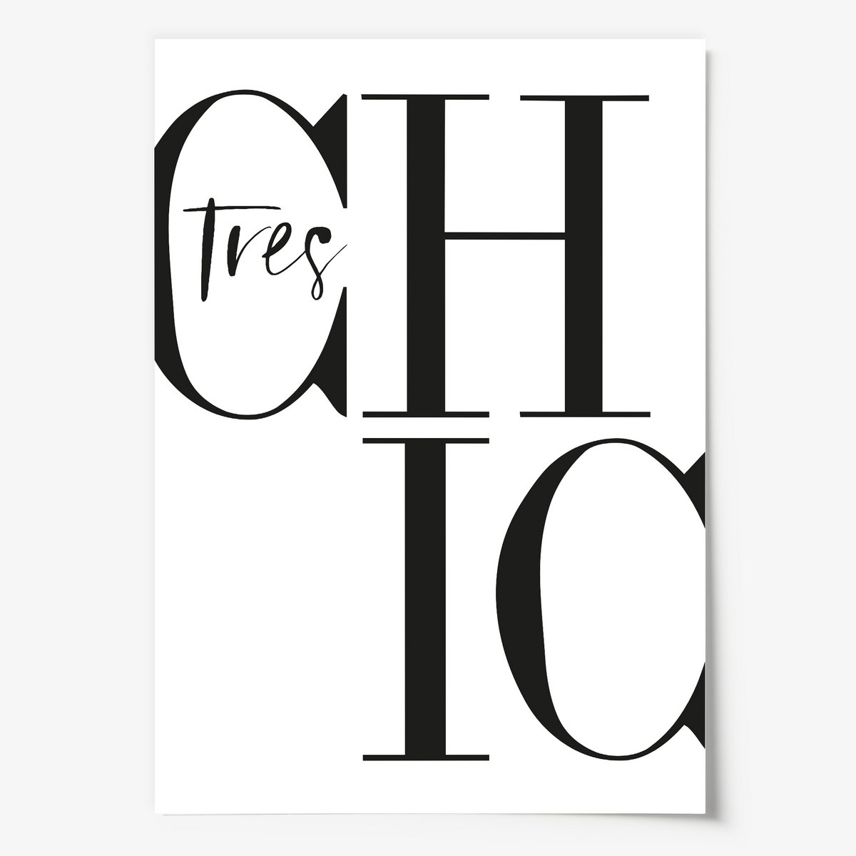 Poster: Tres Chic