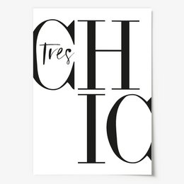 Poster: Tres Chic