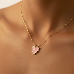 GIOIOSA – Gold Plated Heart Necklace