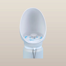 Botella de agua portátil de silicona a prueba de fugas - esencial para viajar - 550 ml