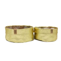 SIZO Paper Bag Gold z wodoodporną biodegradowalną wyściółką