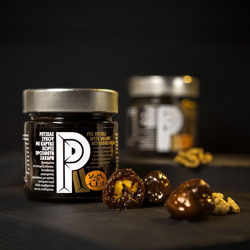 KUMILIO Premium Fig Retseli with Walnut 300g