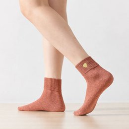 4er-Pack Damensocken Gold Heart I 35-41