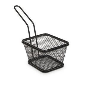 PRESENTATION BASKET BLACK 10x9 CM