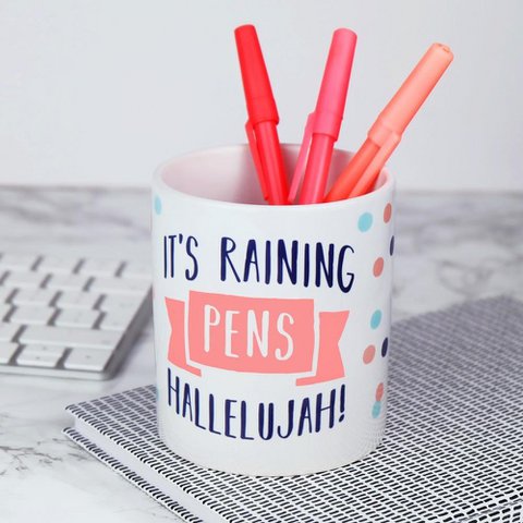 It's Raining Pens Pen Pot 