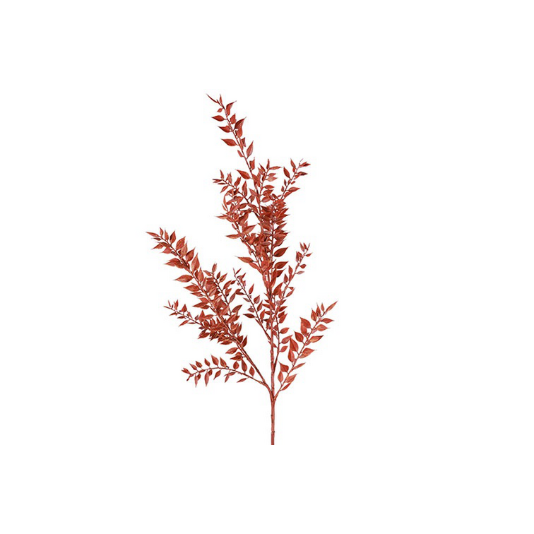Kunstblad Ruscus roest- L6B12H93CM