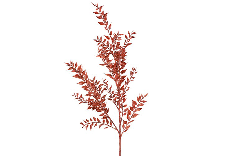 Kunstblad Ruscus roest- L6B12H93CM