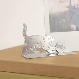 portafoto magnetico in metallo - misti cat