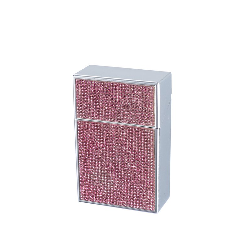 Portapacchi di sigarette scintillante x12