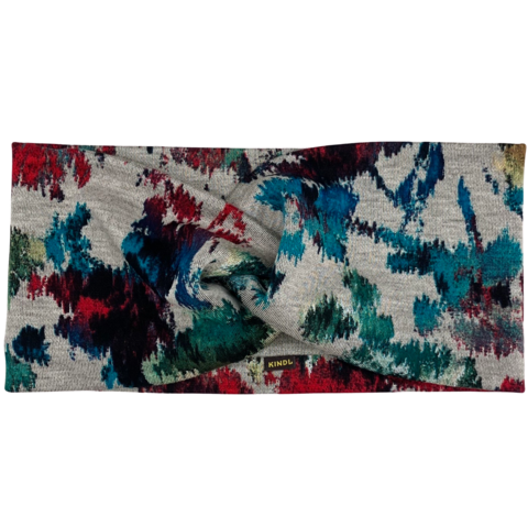 Headband Colorful Beige Ponte Jersey