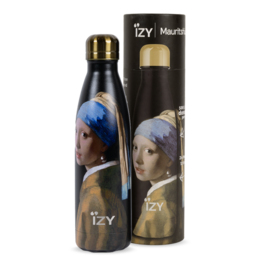 Izy thermos bottle ragazza con orecchino di perle - vermeer da 500 ml bottiglie di acqua isolata
