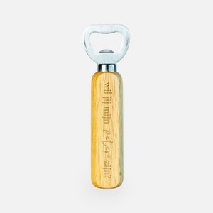 Wooden bottle opener - 'will you be my godfather?'