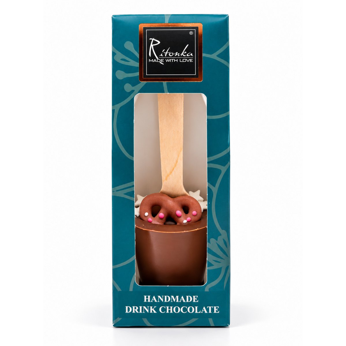 Melk Drinkchocolade Stick Kerstmis