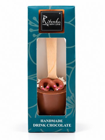 Melk Drinkchocolade Stick Kerstmis