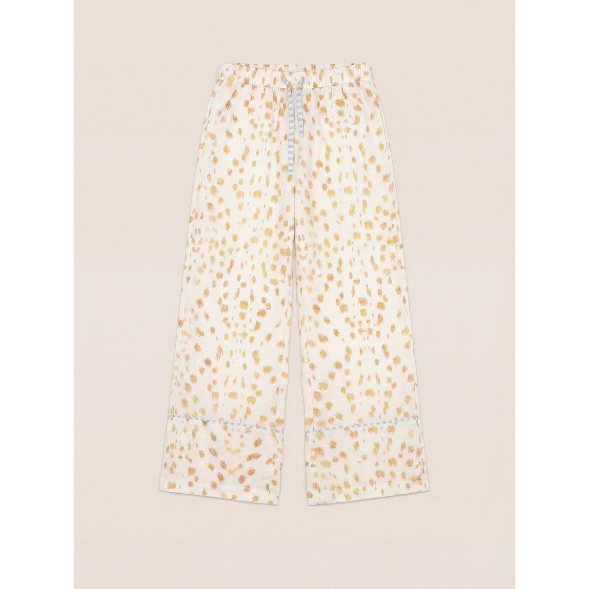 Pantalon de pyjama blanc à imprimé cerf Bambi