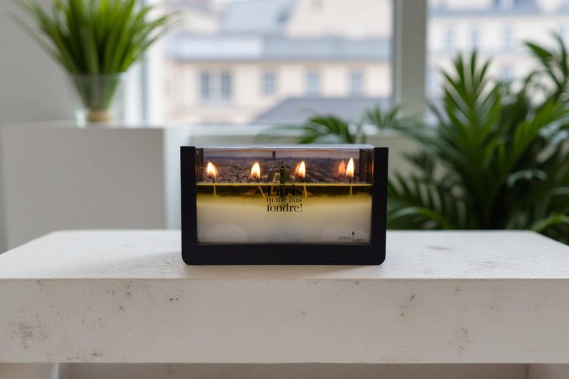 Vela perfumada, escapada a París