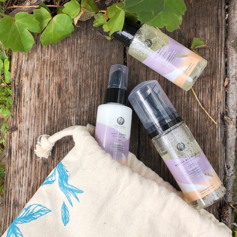 Gel de Ducha Frescura Esencial - Lavanda y Naranja - Tamaño de viaje (50ml)