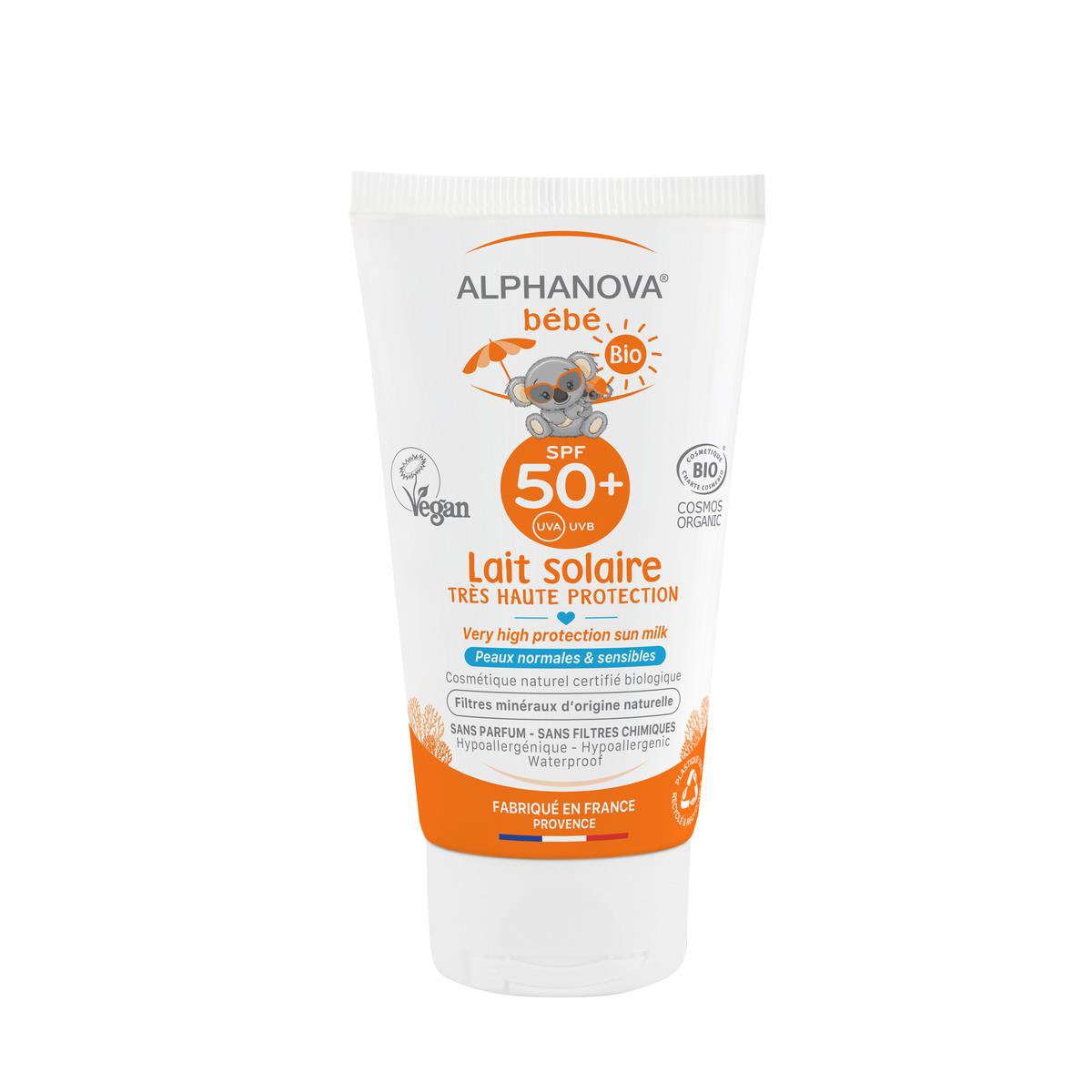 ALPHANOVA SUN BIO SPF 50+ Bebe Hypo allergeen Zonnemelk 50g