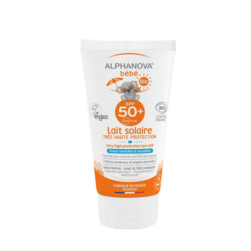 ALPHANOVA SUN BIO SPF 50+ Bebe Leche Solar Hipoalergénica 50g