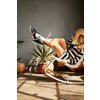 Organic Ocean Socks - White tennis socks with an ocean motif