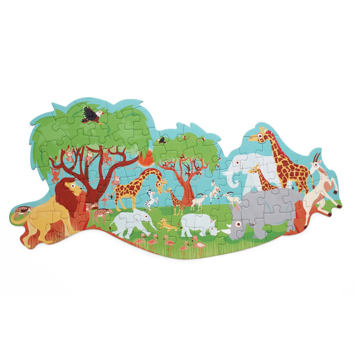 Contour Puzzel - Safari
