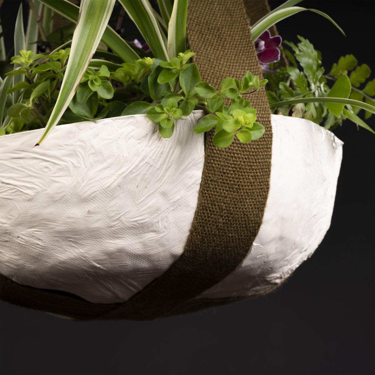 Brass pot