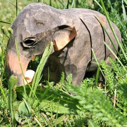 Wudimals® Wooden Asian Elephant