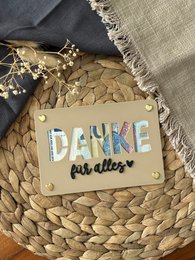 Money gift card - creative packaging for money gifts - financial injection, thank you & gift idea Thank you for everything