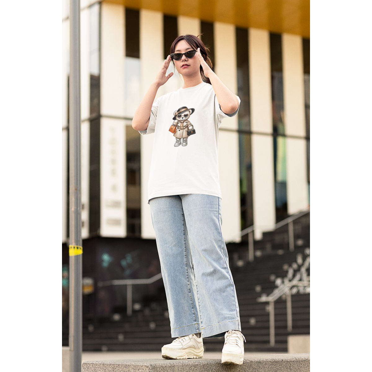 Oversized T-shirt Miss City Beer