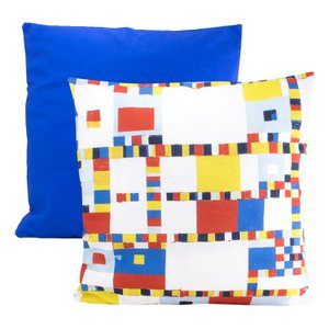 Cushion cover, 45x45 cm, Mondrian, Victory Boogie Woogie