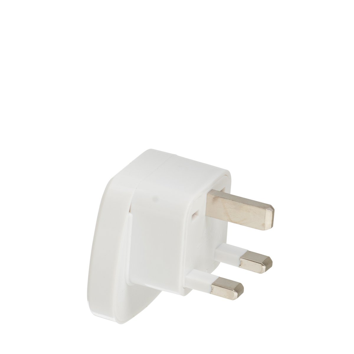 J-Line Reisestecker UK – Kunststoff – Weiß
