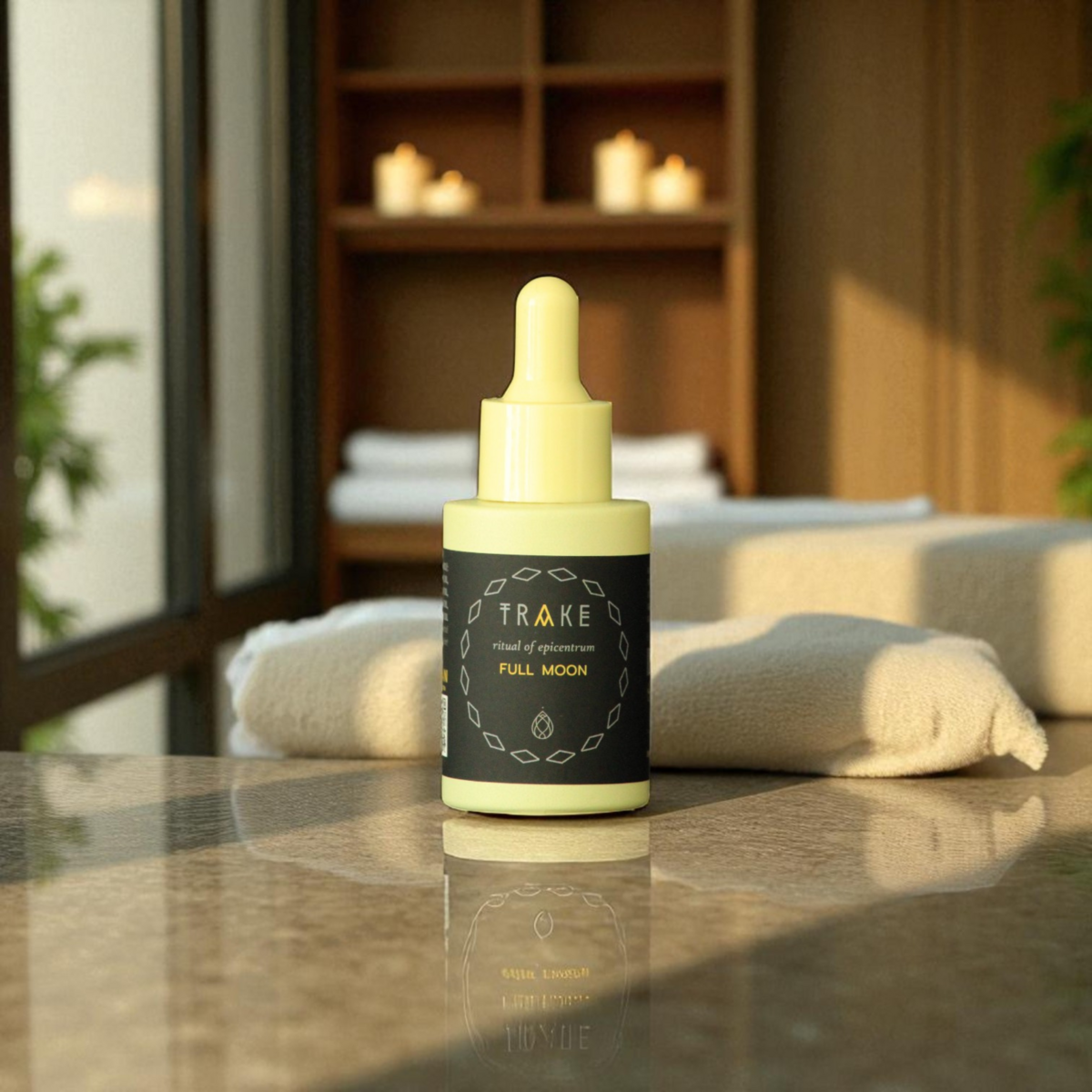 Mieszanka olejków eterycznych w pełni księżyca - rozmaryn, geranium, Helichrysum i Orange - Podnoszenie nastroju, rytuał księżycowy, czyste piękno - 30 ml