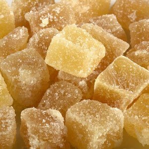 Organic candied ginger cubes 2.5kg – Bulk / Vrac / Granules / Loose