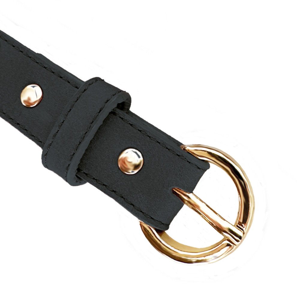 Cinturón Pequeño Lua - Negro/Oro