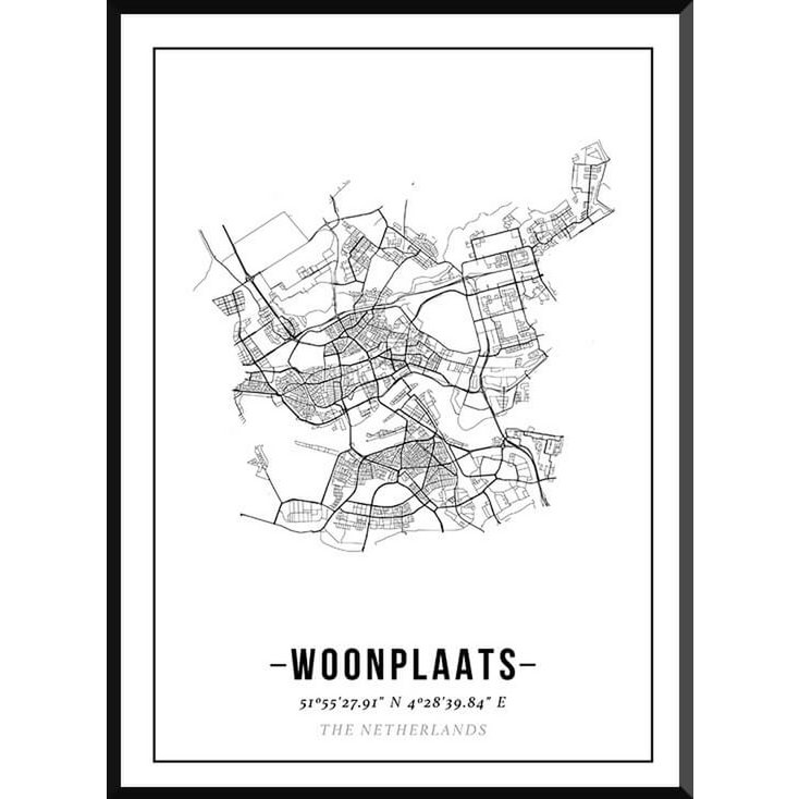Personalized City Map Poster