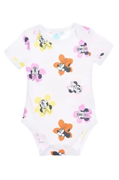 Zestaw 2 body niemowlęcych, Minnie i kwiatki