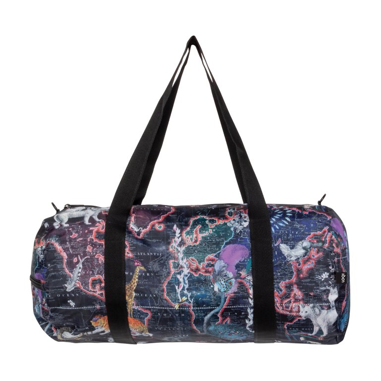 LOQI Weekender Large - World Map & Reef