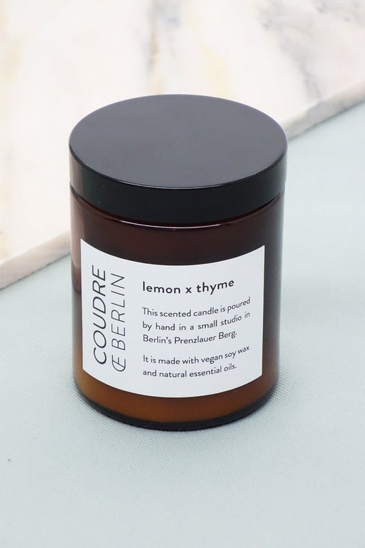 lemongrass x thyme / ESSENTIALS Duftkerze