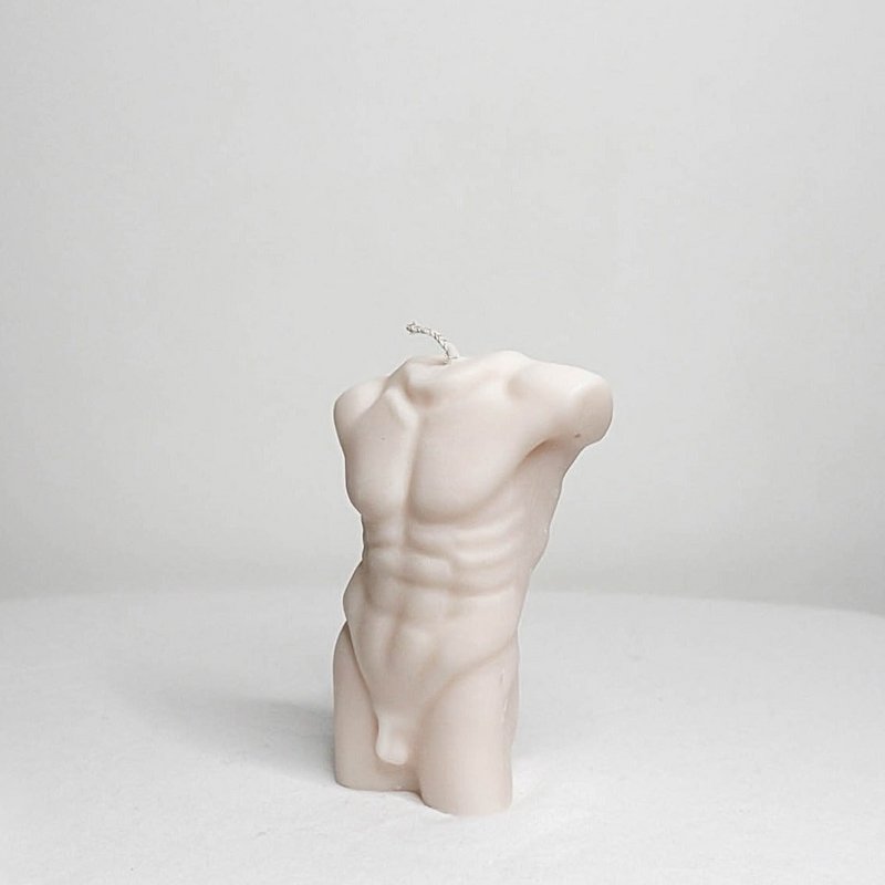 Amari men torso candle