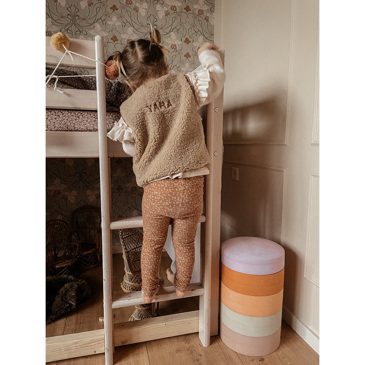 Teddy Gilet Beige