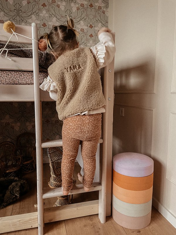 Teddy Gilet Beige