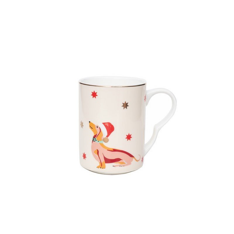 YE - Weihnachtsbecher 36 cl Dackel