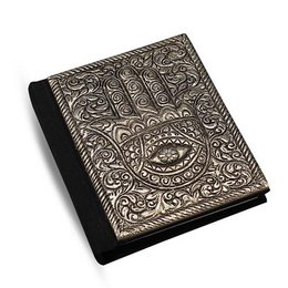 Dagboek Met Metalen Handje van Fatima 7x10cm