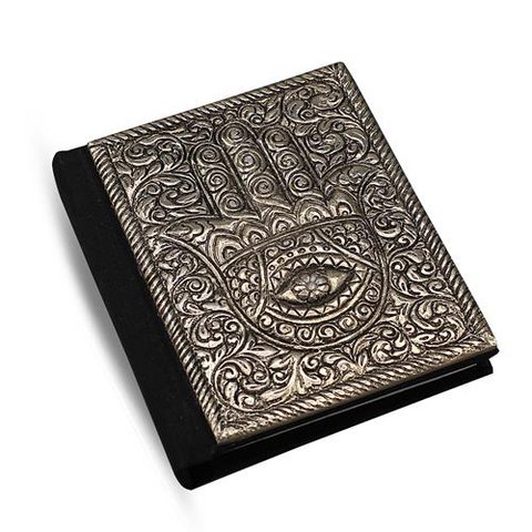 Dagboek Met Metalen Handje van Fatima 7x10cm