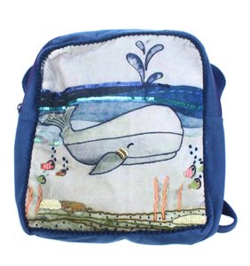 Backpack Blue Whale Spray Water Sale