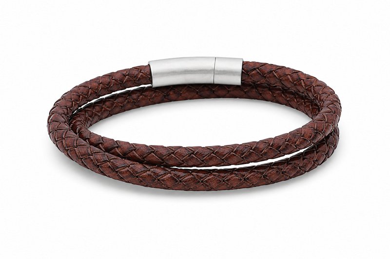 Bracelet cuir 12mm - Collection Civilis